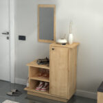 Έπιπλο εισόδου Cute Megapap χρώμα φυσικό οξιάς 90x35x95εκ. - Image 3