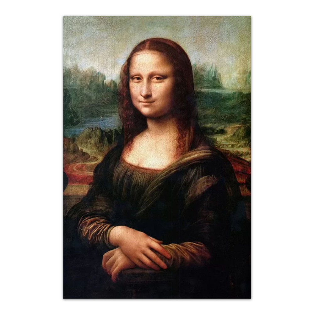 GP033-0166-0 Πίνακας σε καμβά "Mona Lisa" Megapap ψηφιακής εκτύπωσης 70x100x3εκ. - Image 1