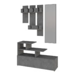 Έπιπλο εισόδου Vesty Megapap χρώμα γκρι ρετρό 100x30x61εκ. - Image 4