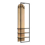 Έπιπλο εισόδου Archy Megapap χρώμα sapphire oak 53x31,7x180εκ. - Image 5