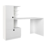 Γραφείο εργασίας Domingo Megapap χρώμα λευκό 149,5x60x120εκ. - Image 5