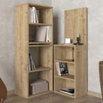 Γραφείο εργασίας πολυμορφικό Last Megapap χρώμα sapphire oak 119x44,7x123εκ. - Image 3