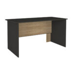 Γραφείο εργασίας Epito Megapap χρώμα ανθρακί - sepet oak 140x59,6x76,8εκ. - Image 4