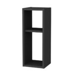 Κομοδίνο επιτοίχιο Sault Megapap χρώμα ανθρακί 23,2x22x59,6εκ. - Image 3