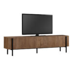 Έπιπλο τηλεόρασης Nexus Megapap χρώμα καρυδί 180x30x45,5εκ. - Image 5