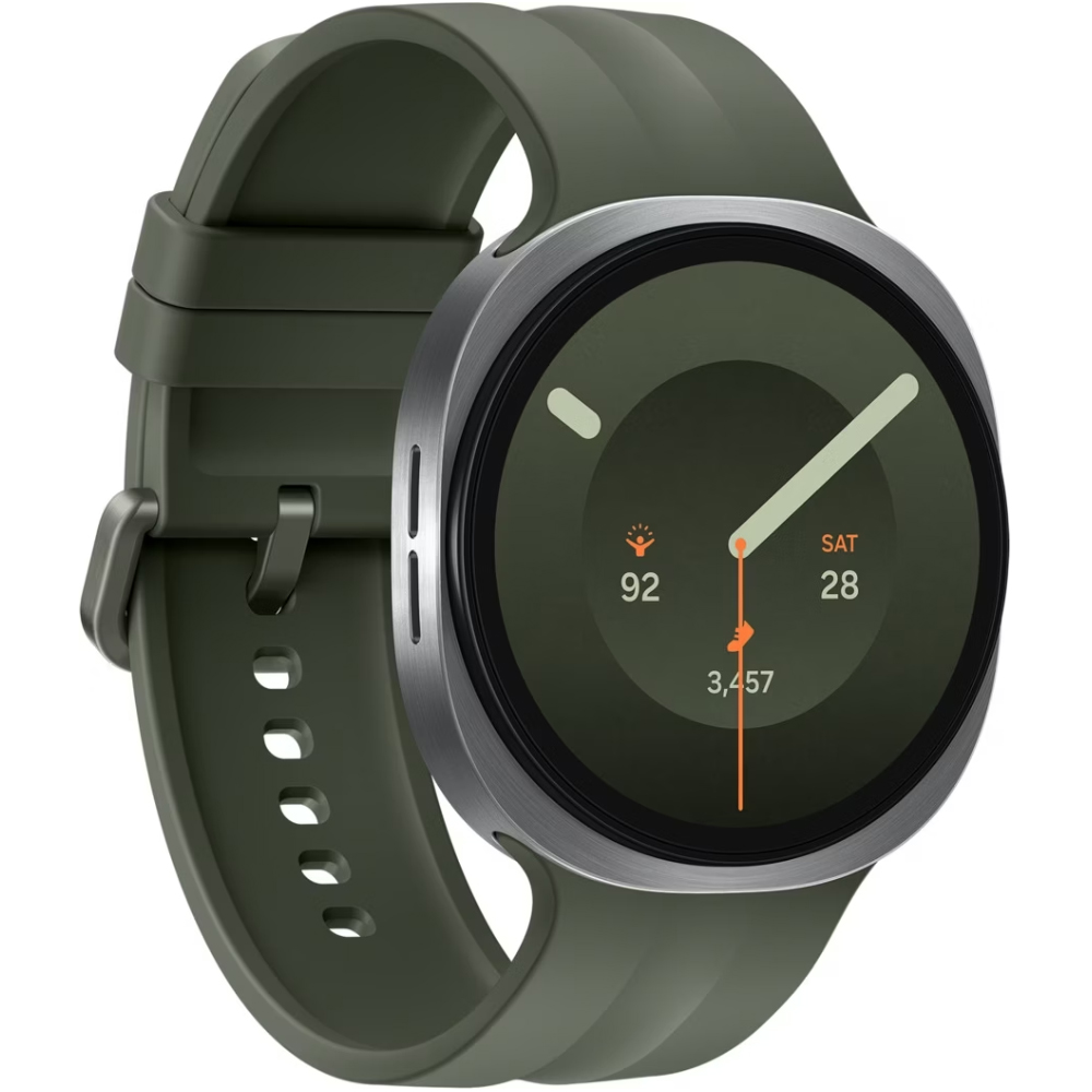 52799 Smartwatch Samsung Galaxy Watch9 LTE L355 1.47" Super AMOLED GPS eSIM NFC 5 ATM με Δυνατότητα Κλήσεων Silver - Image 1