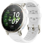 Smartwatch Amazfit Active 3 Premium 1.32" AMOLED GPS NFC 5 ATM με Δυνατότητα Κλήσεων Aero White