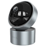 Wi-Fi Κάμερα Ασφαλείας Hoco D5 Indoor PTZ HD 3MP με Οριζόντια και Κάθετη Περιστροφή και Υποδοχή Micro SD έως 128GB